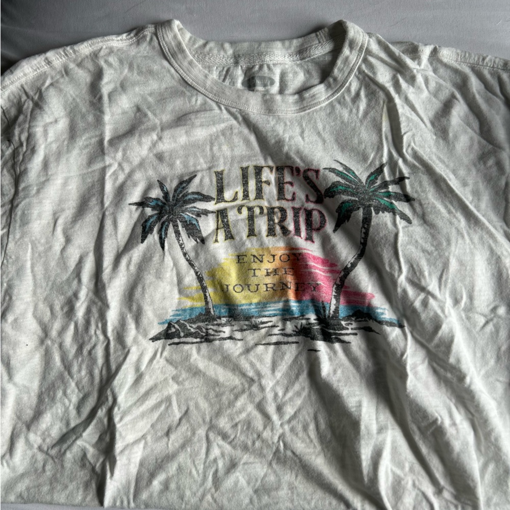 White Graphic T-Shirt